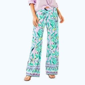 Lilly Pulitzer Palazzo Pant It’s Impawsible NWT